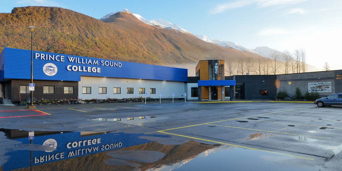 Prince William Sound College main campus in Valdez, Alaska